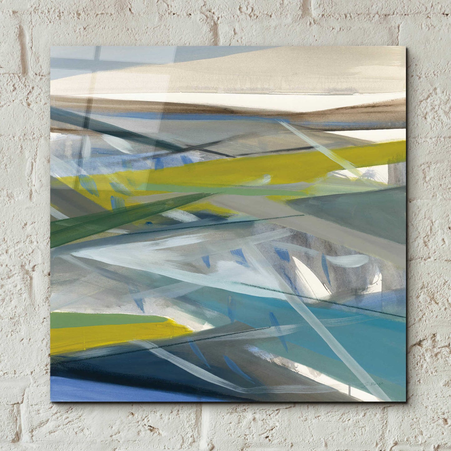 Epic Art 'Reaching Forward' by Jo Maye, Acrylic Glass Wall Art,12x12