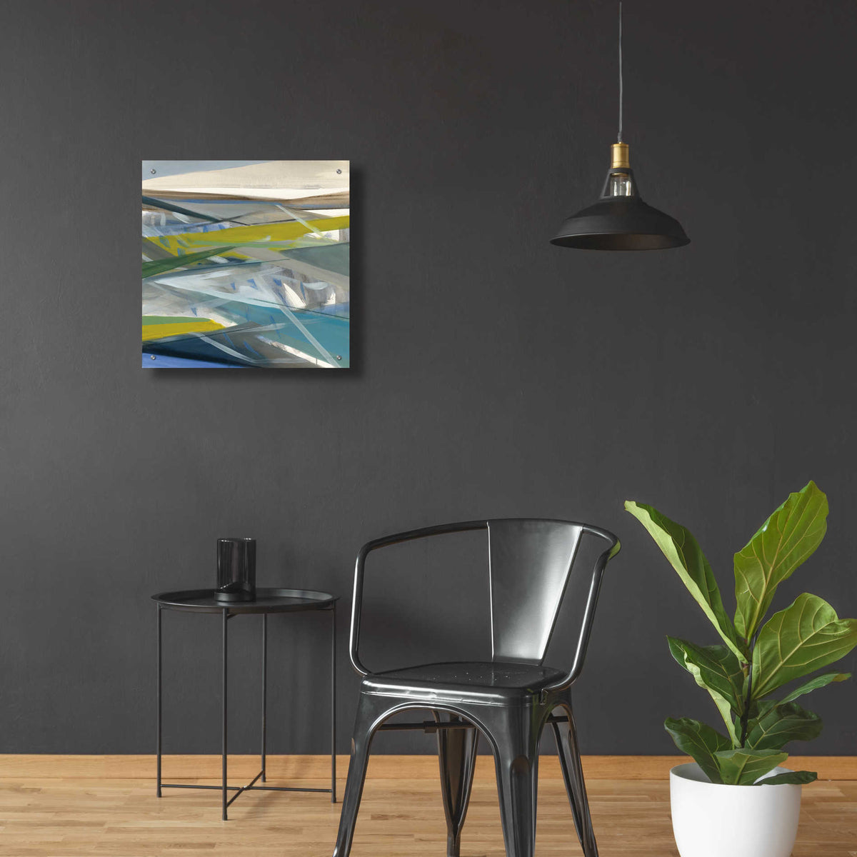 Epic Art 'Reaching Forward' by Jo Maye, Acrylic Glass Wall Art,24x24