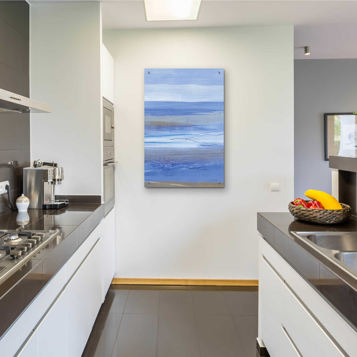 Epic Art 'Summer Morning III' by Jo Maye, Acrylic Glass Wall Art,24x36