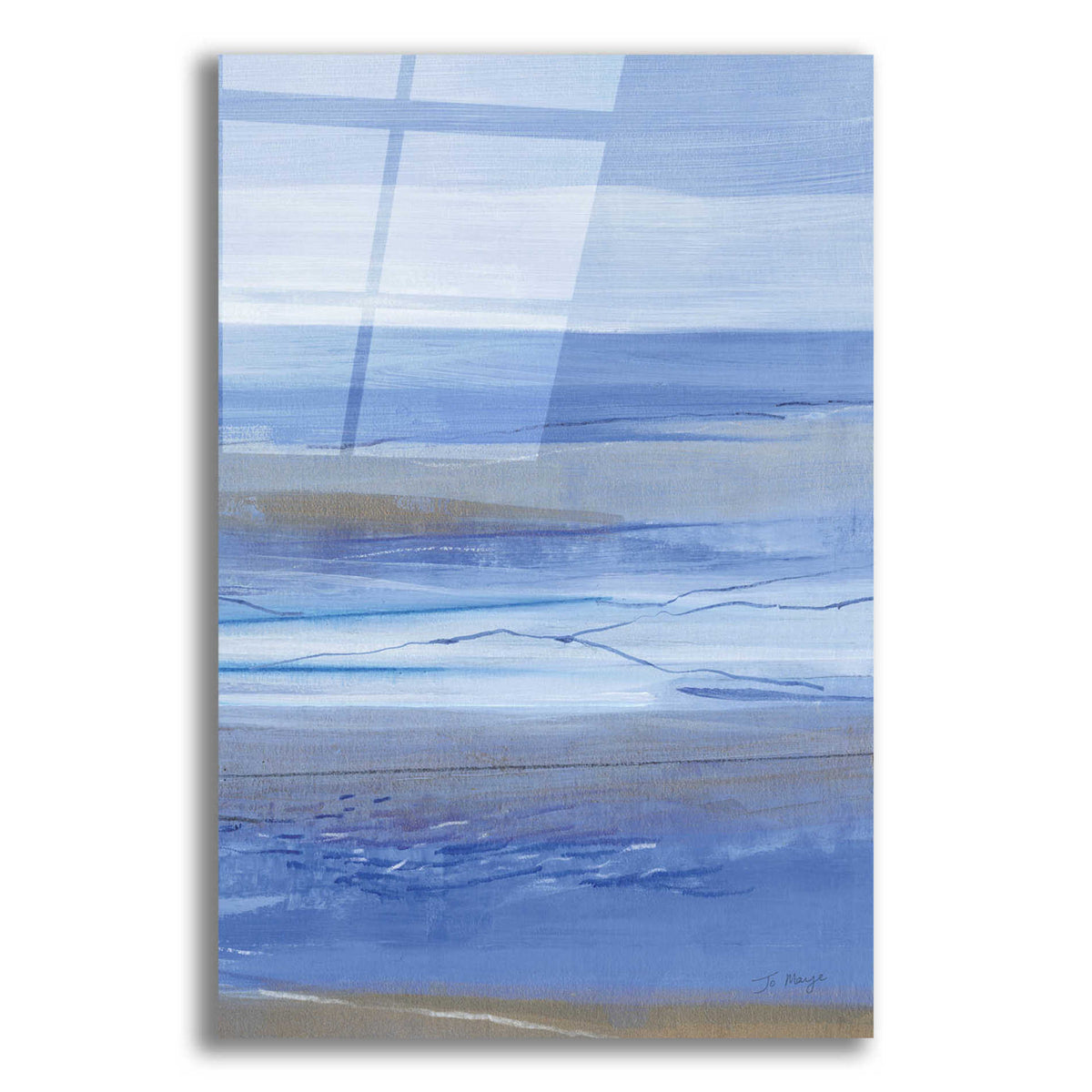 Epic Art 'Summer Morning III' by Jo Maye, Acrylic Glass Wall Art
