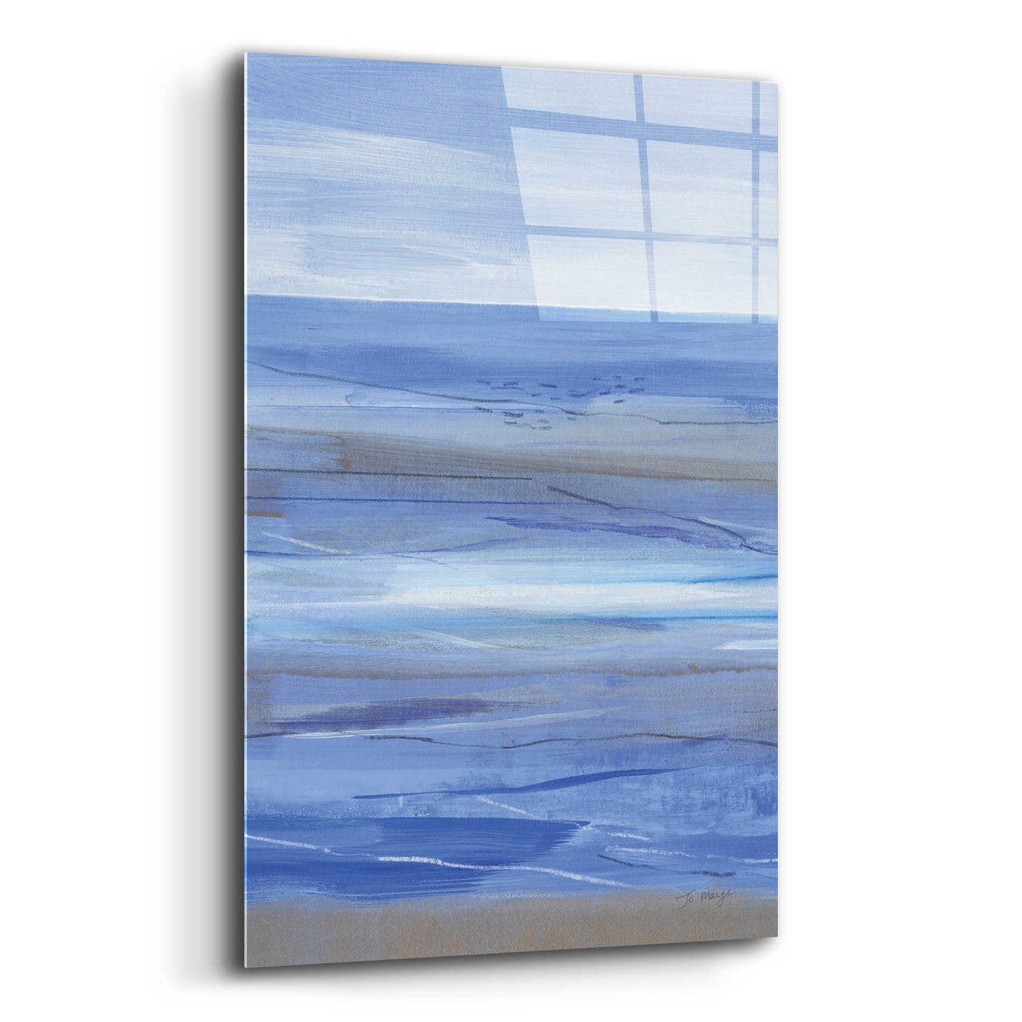 Epic Art 'Summer Morning II' by Jo Maye, Acrylic Glass Wall Art,12x16