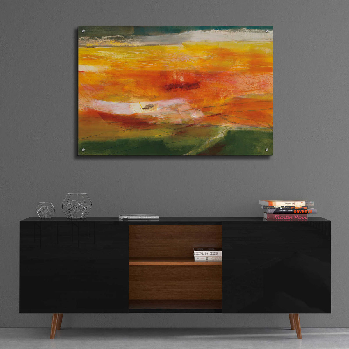 Epic Art 'Bog Journey' by Jo Maye, Acrylic Glass Wall Art,36x24