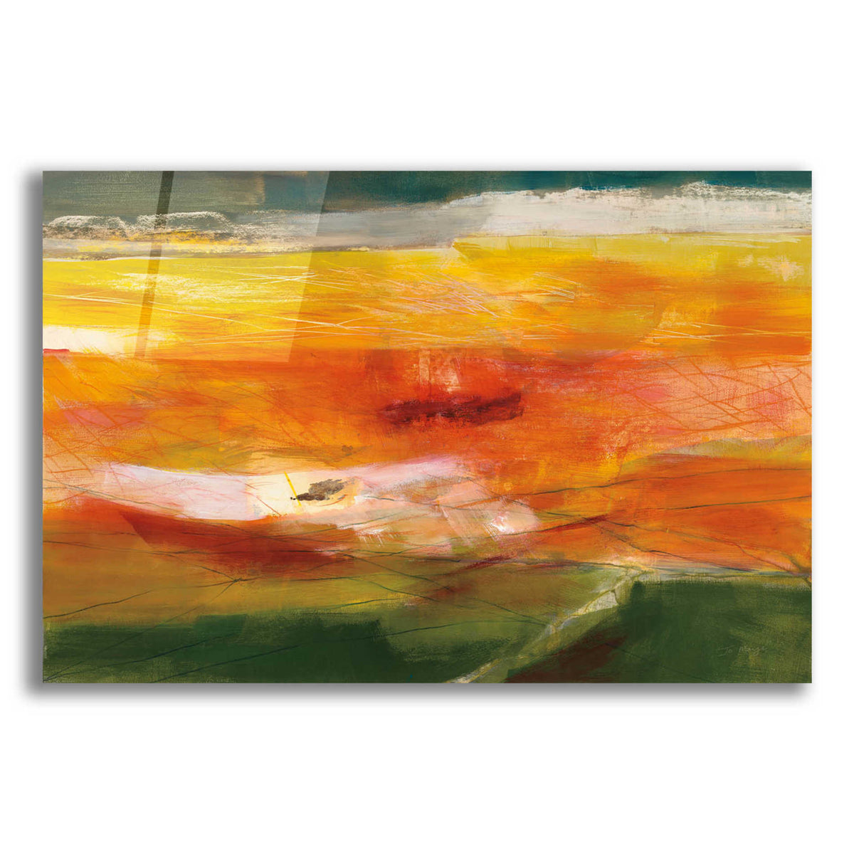 Epic Art 'Bog Journey' by Jo Maye, Acrylic Glass Wall Art