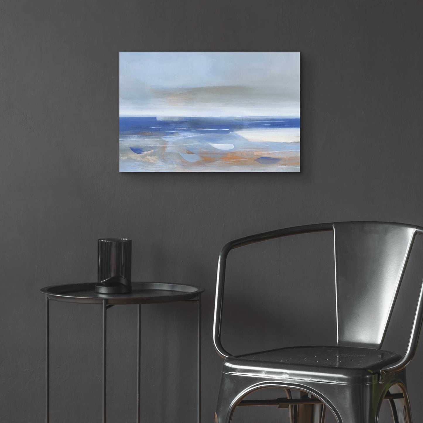 Epic Art 'Calm Sea' by Jo Maye, Acrylic Glass Wall Art,24x16