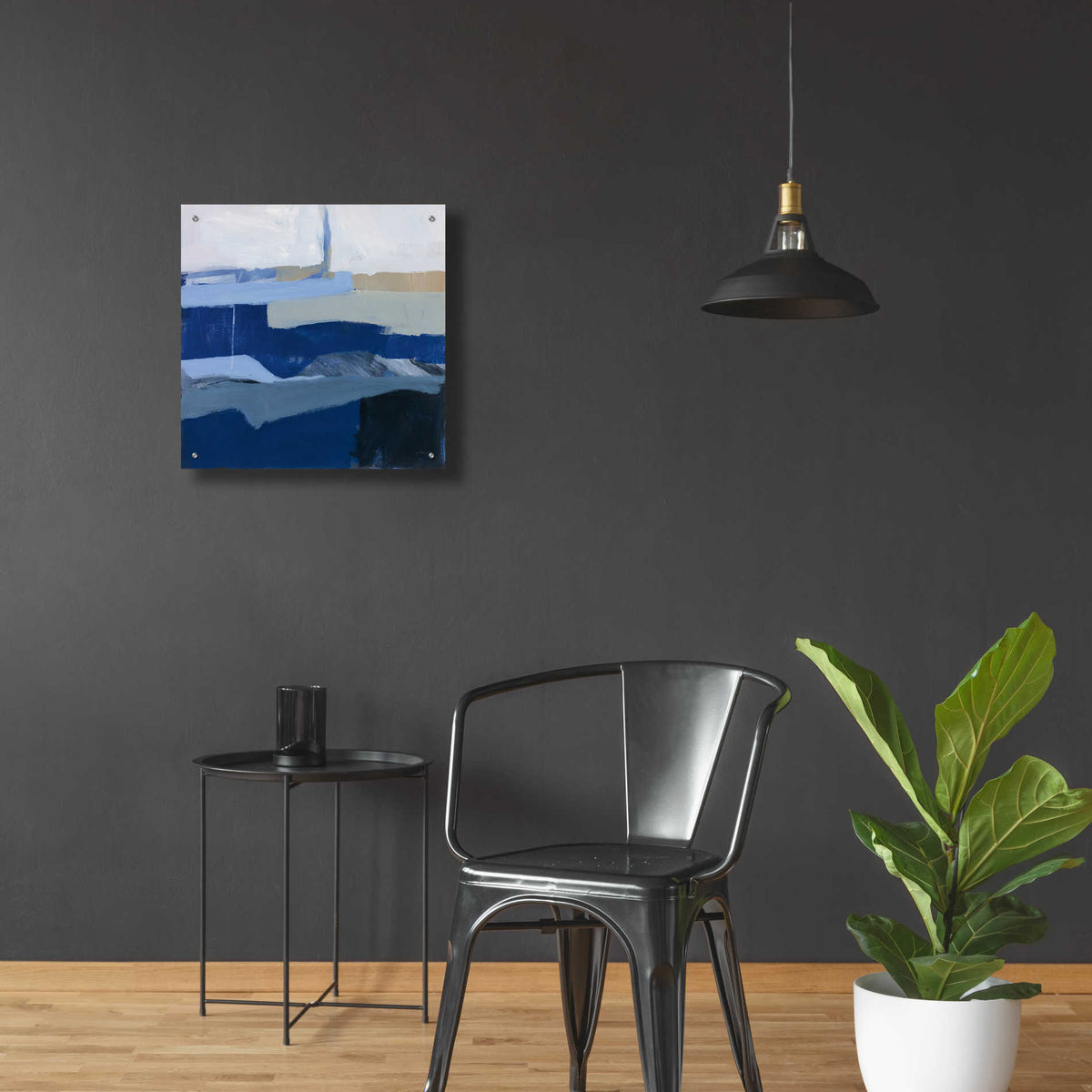 Epic Art 'Crisp Day' by Jo Maye, Acrylic Glass Wall Art,24x24