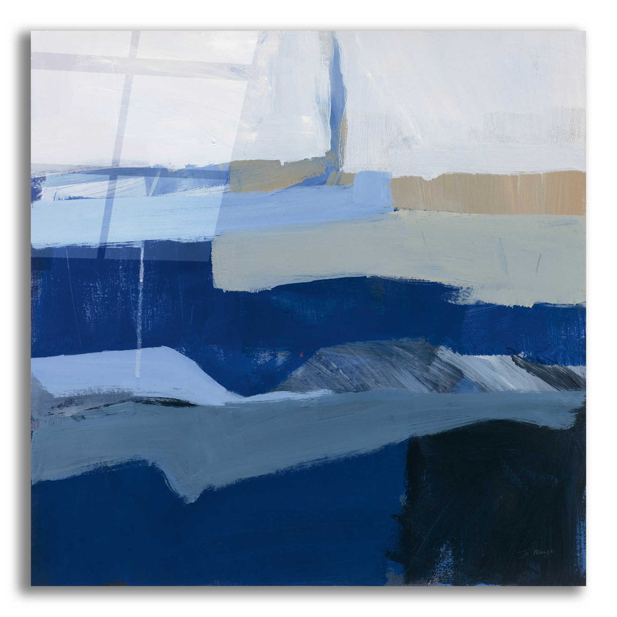 Epic Art 'Crisp Day' by Jo Maye, Acrylic Glass Wall Art