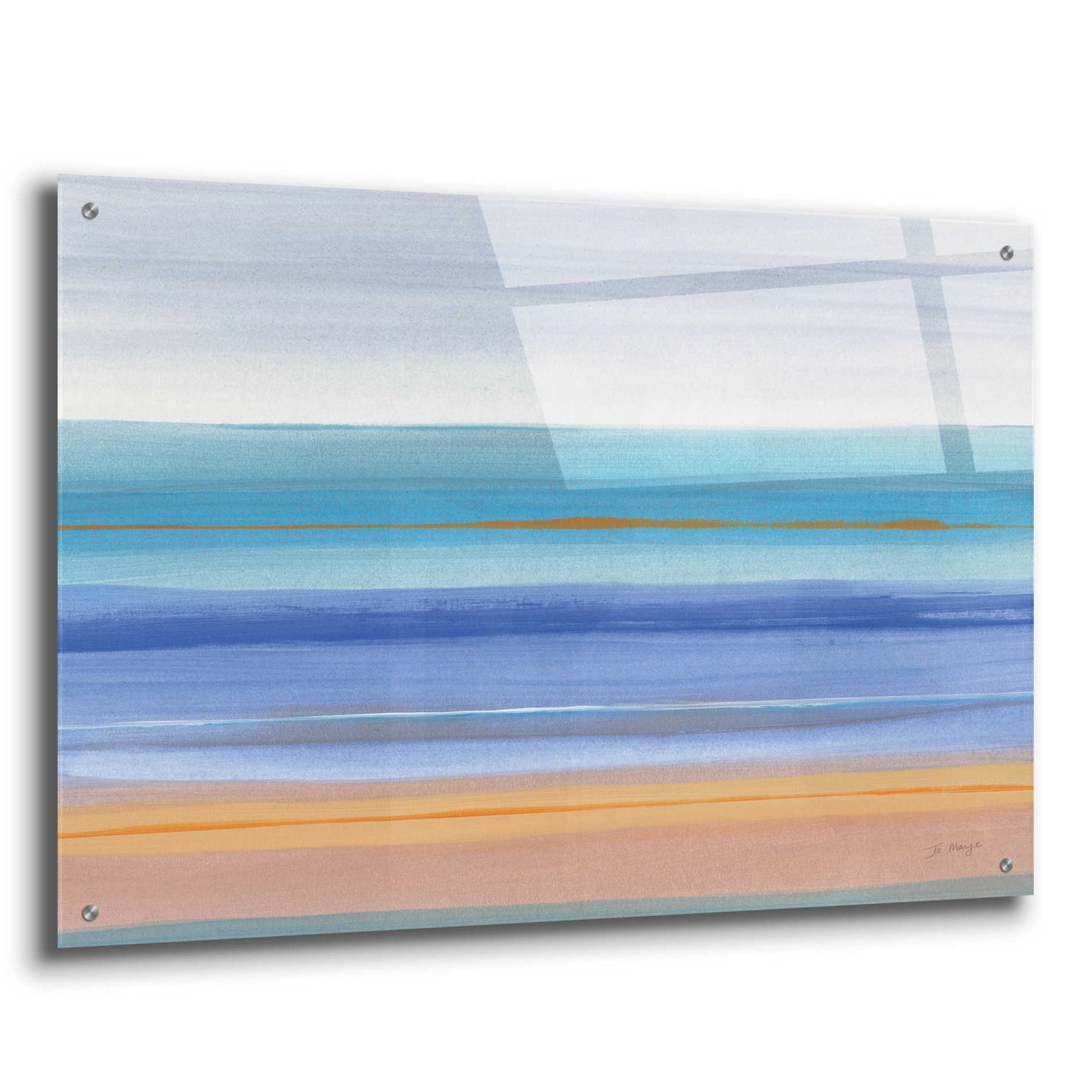 Epic Art 'Warmth' by Jo Maye, Acrylic Glass Wall Art,36x24