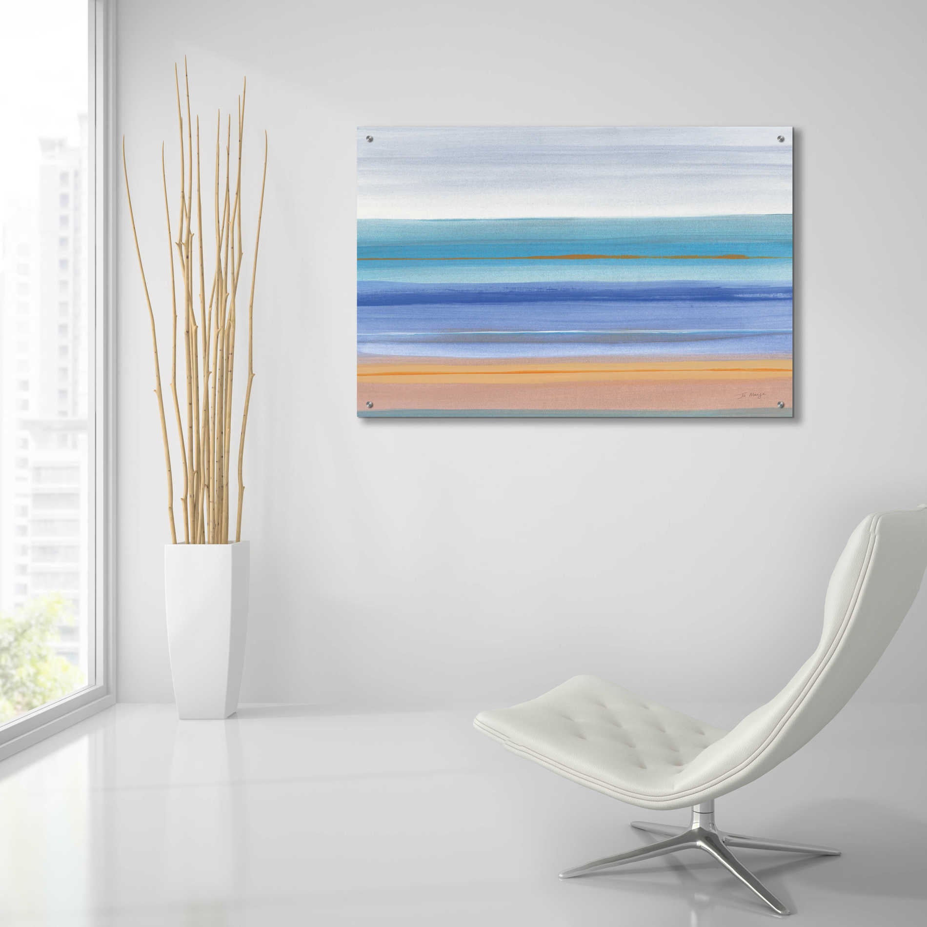 Epic Art 'Warmth' by Jo Maye, Acrylic Glass Wall Art,36x24