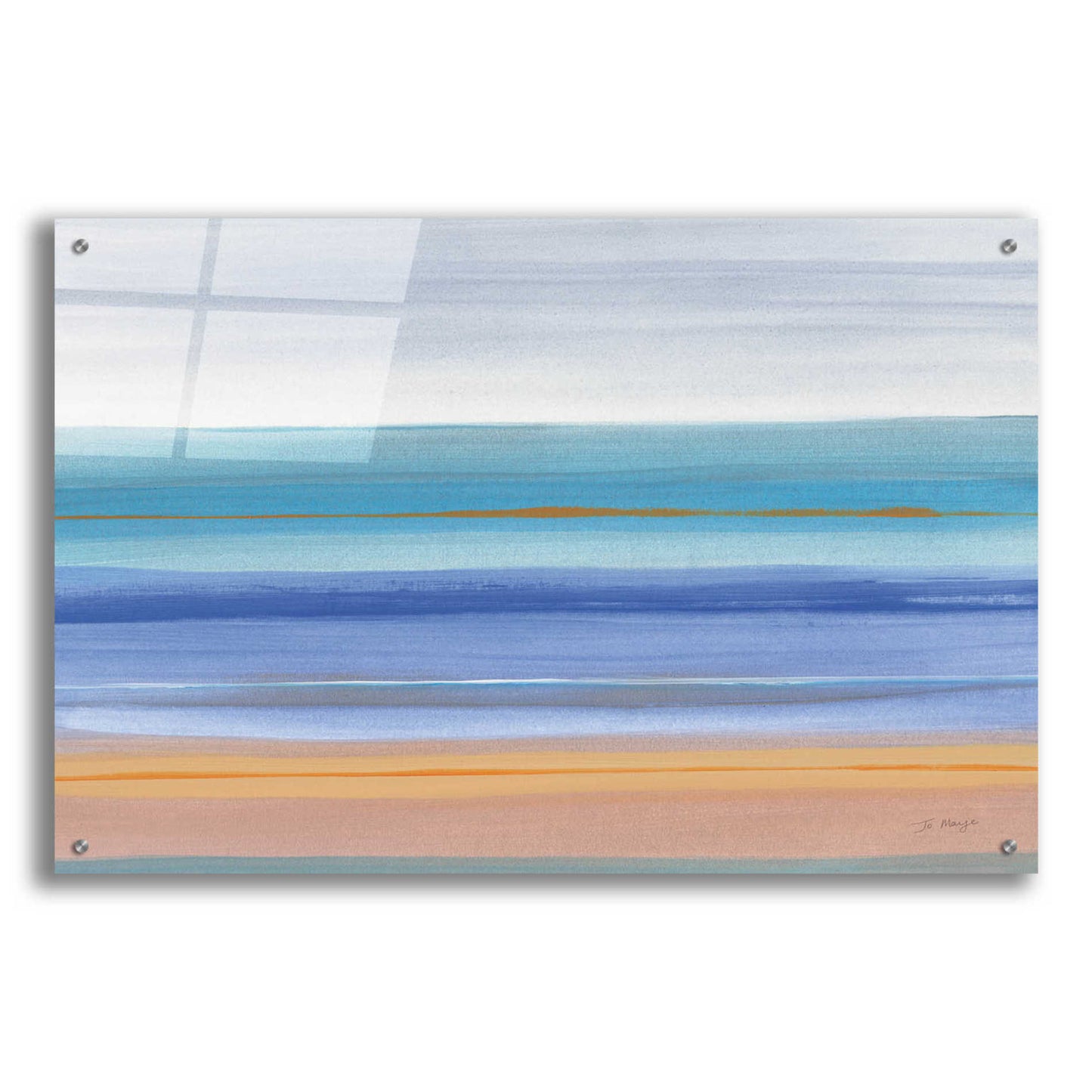 Epic Art 'Warmth' by Jo Maye, Acrylic Glass Wall Art,36x24