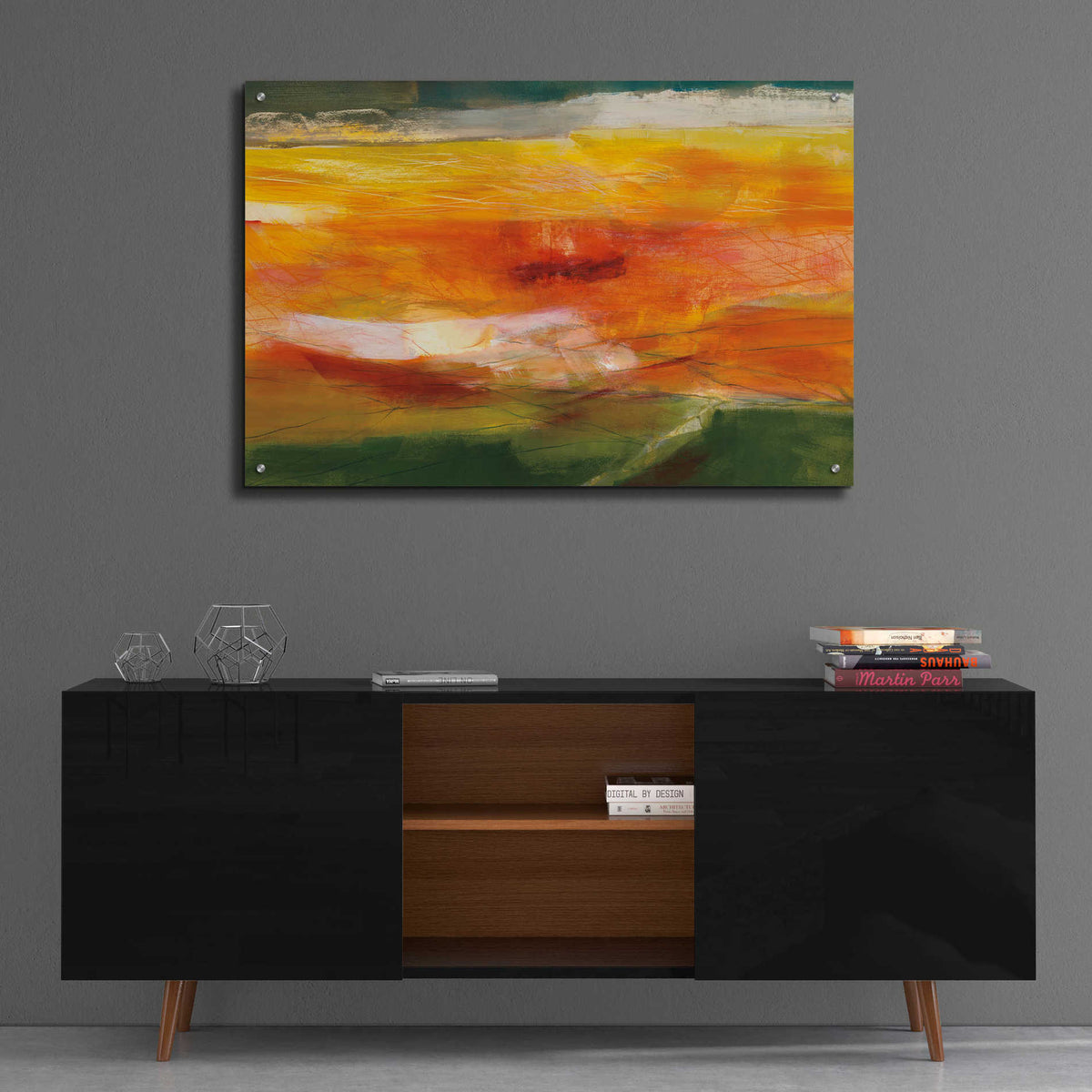 Epic Art 'Bog Journey v2' by Jo Maye, Acrylic Glass Wall Art,36x24