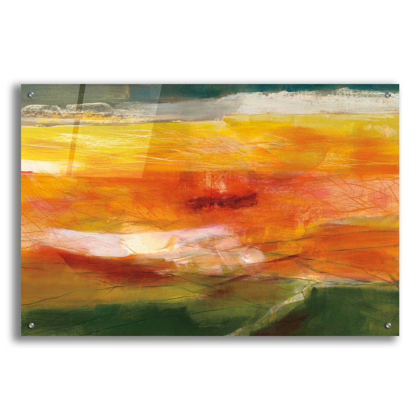 Epic Art 'Bog Journey v2' by Jo Maye, Acrylic Glass Wall Art,36x24