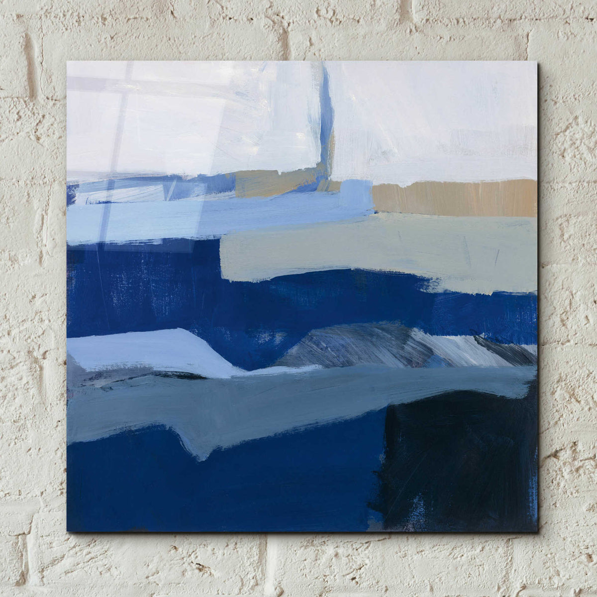 Epic Art 'Crisp Day v2' by Jo Maye, Acrylic Glass Wall Art,12x12