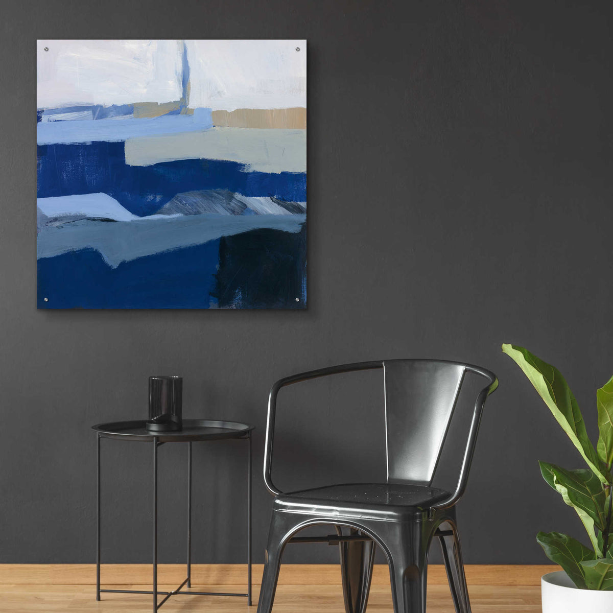 Epic Art 'Crisp Day v2' by Jo Maye, Acrylic Glass Wall Art,36x36