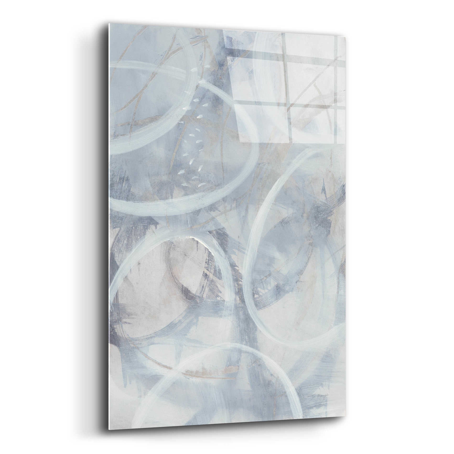 Epic Art 'Float I' by Jo Maye, Acrylic Glass Wall Art,12x16