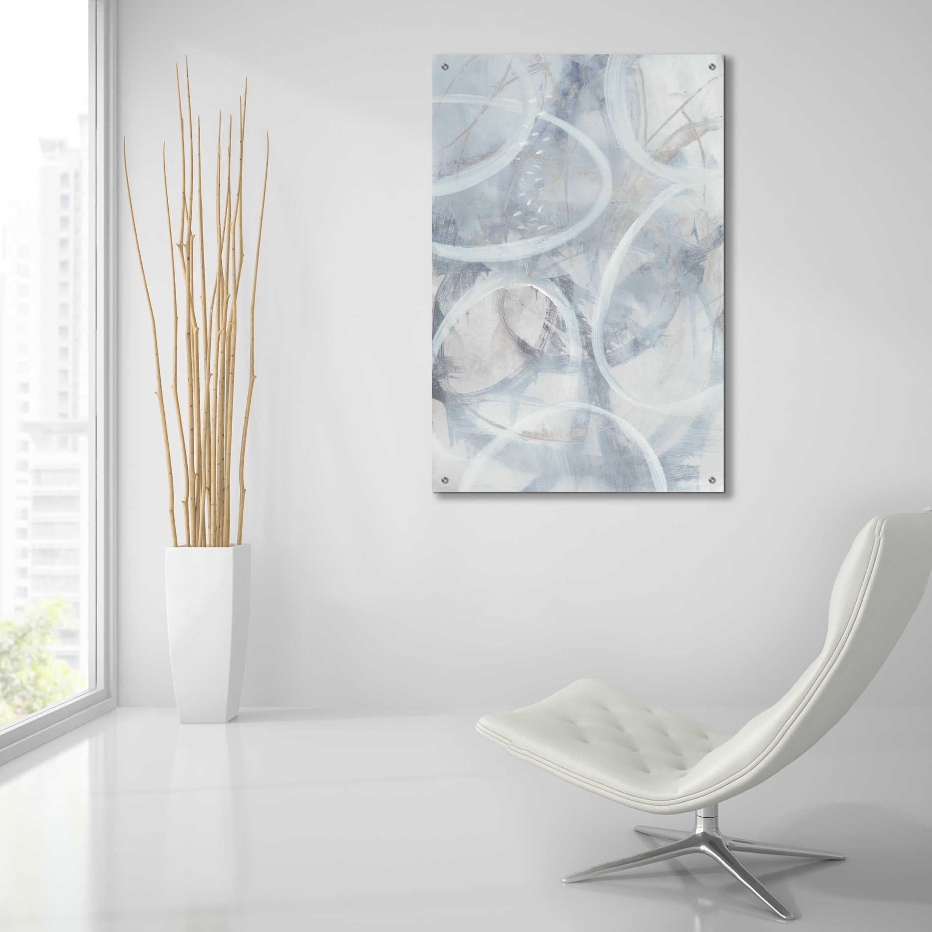 Epic Art 'Float I' by Jo Maye, Acrylic Glass Wall Art,24x36