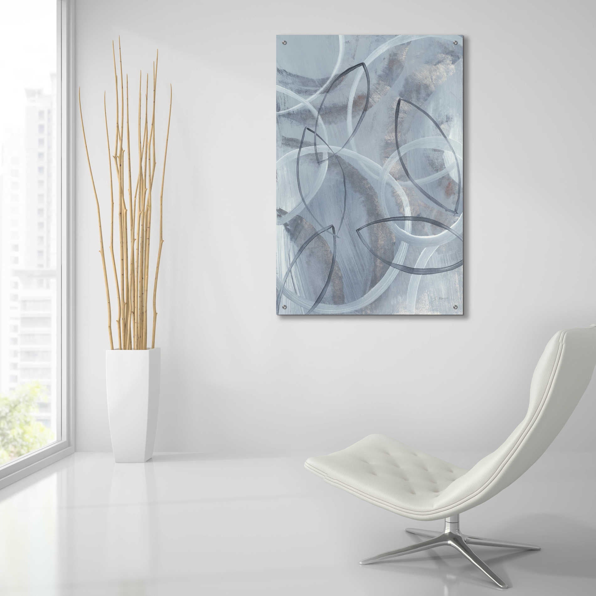 Epic Art 'Float II' by Jo Maye, Acrylic Glass Wall Art,24x36