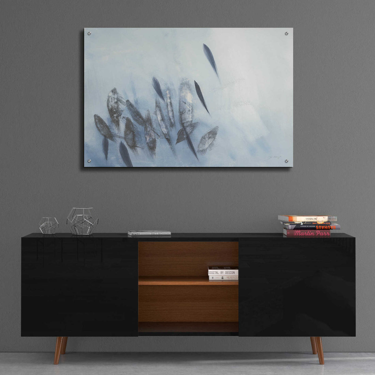 Epic Art 'Gently Waving' by Jo Maye, Acrylic Glass Wall Art,36x24
