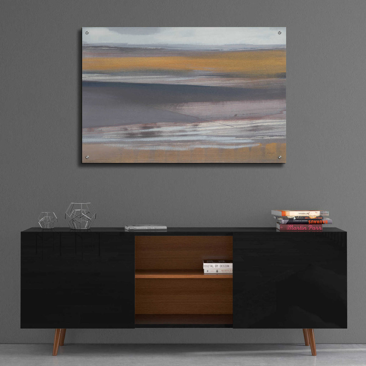Epic Art 'Misty Morning' by Jo Maye, Acrylic Glass Wall Art,36x24