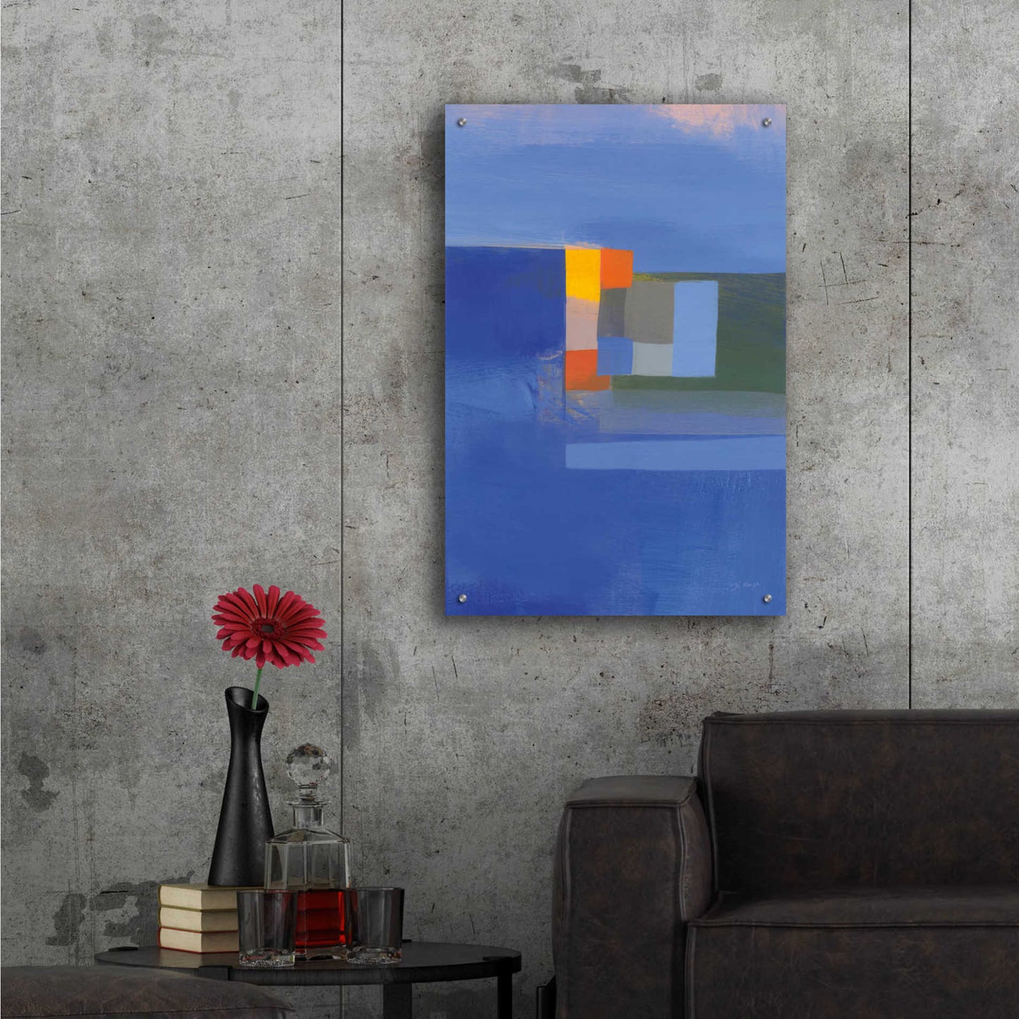 Epic Art 'Evening Light' by Jo Maye, Acrylic Glass Wall Art,24x36