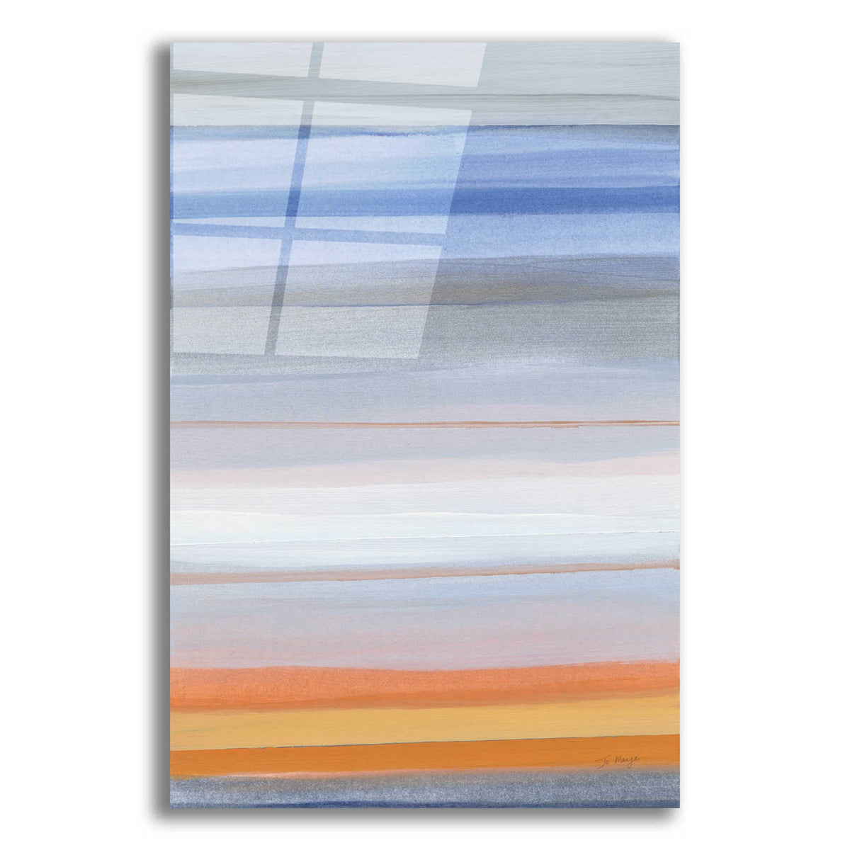 Epic Art 'Horizons' by Jo Maye, Acrylic Glass Wall Art