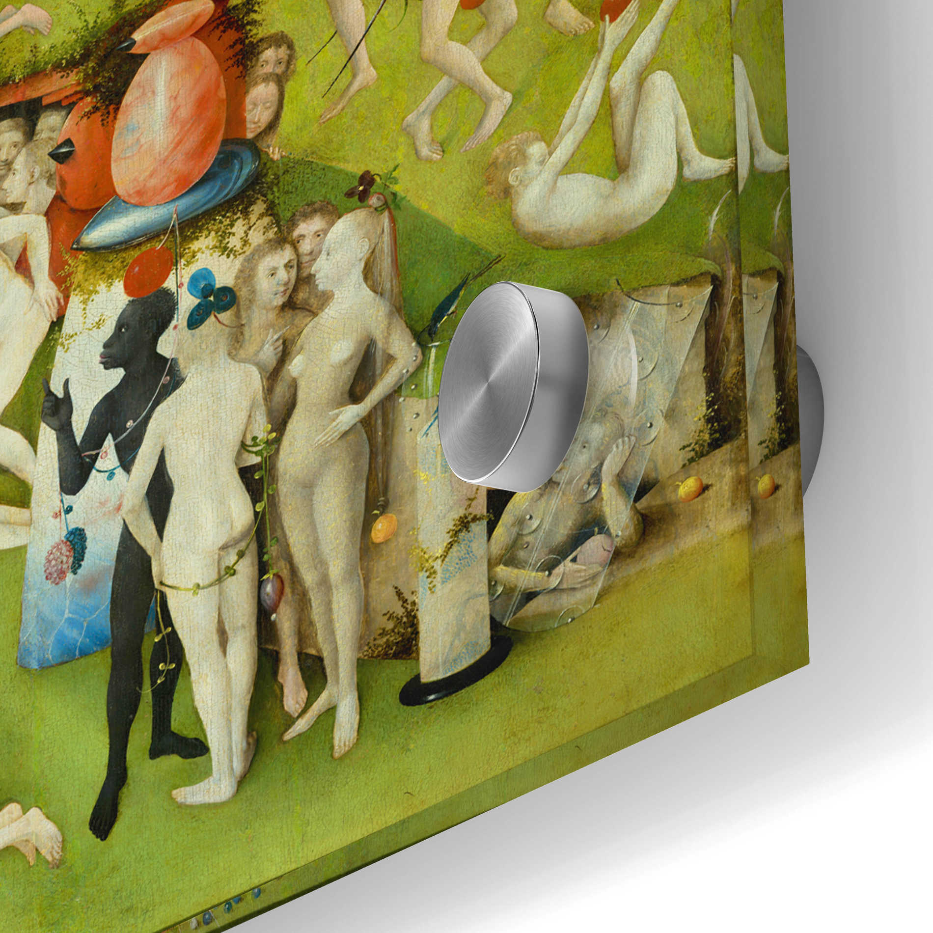 Epic Art 'The Garden of Earthly Delights - Center Panel' by Hieronymus Bosch, Acrylic Glass Wall Art,24x24