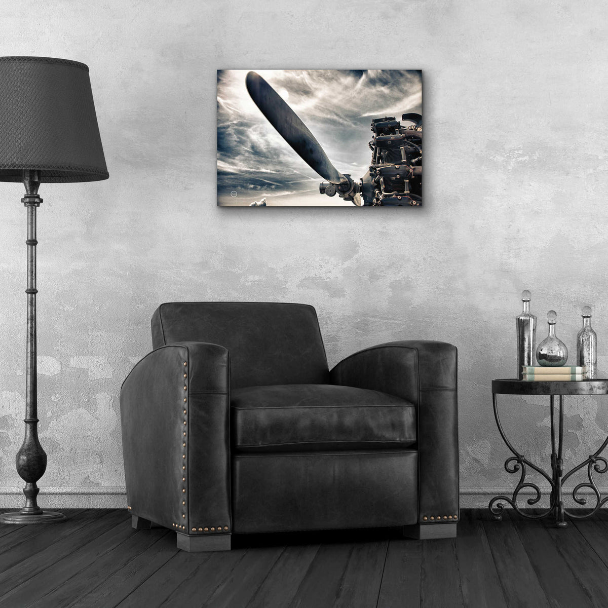 Epic Art 'Aero Maquina' by Nathan Larson, Acrylic Glass Wall Art,24x16