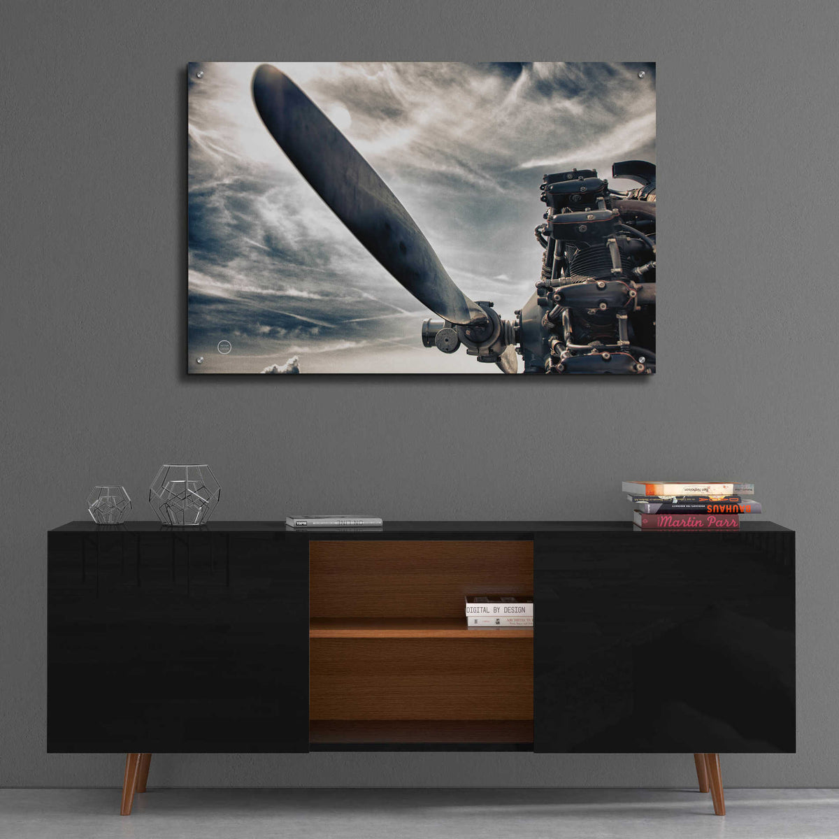 Epic Art 'Aero Maquina' by Nathan Larson, Acrylic Glass Wall Art,36x24