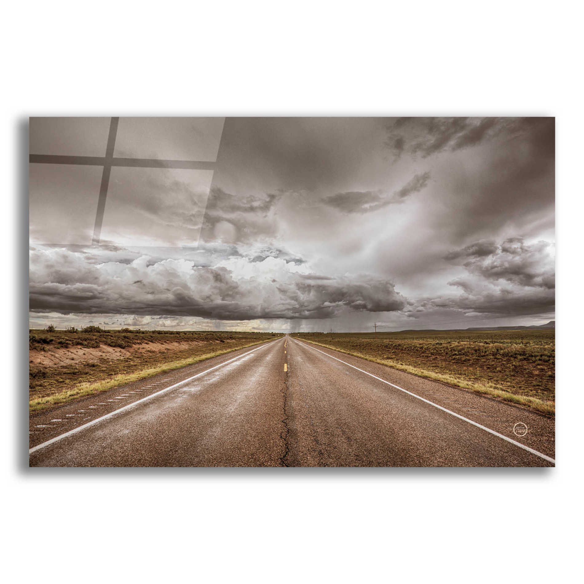 Epic Art 'Into The Storm' by Nathan Larson, Acrylic Glass Wall Art,16x12