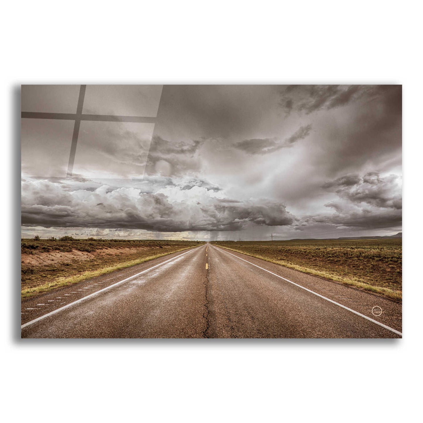 Epic Art 'Into The Storm' by Nathan Larson, Acrylic Glass Wall Art,24x16