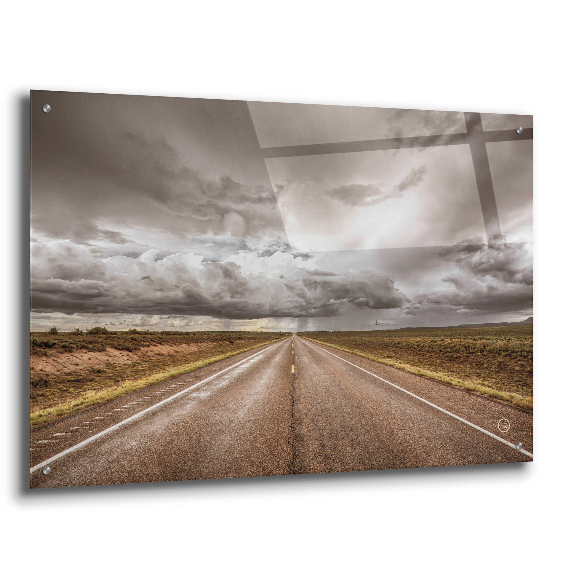 Epic Art 'Into The Storm' by Nathan Larson, Acrylic Glass Wall Art,36x24