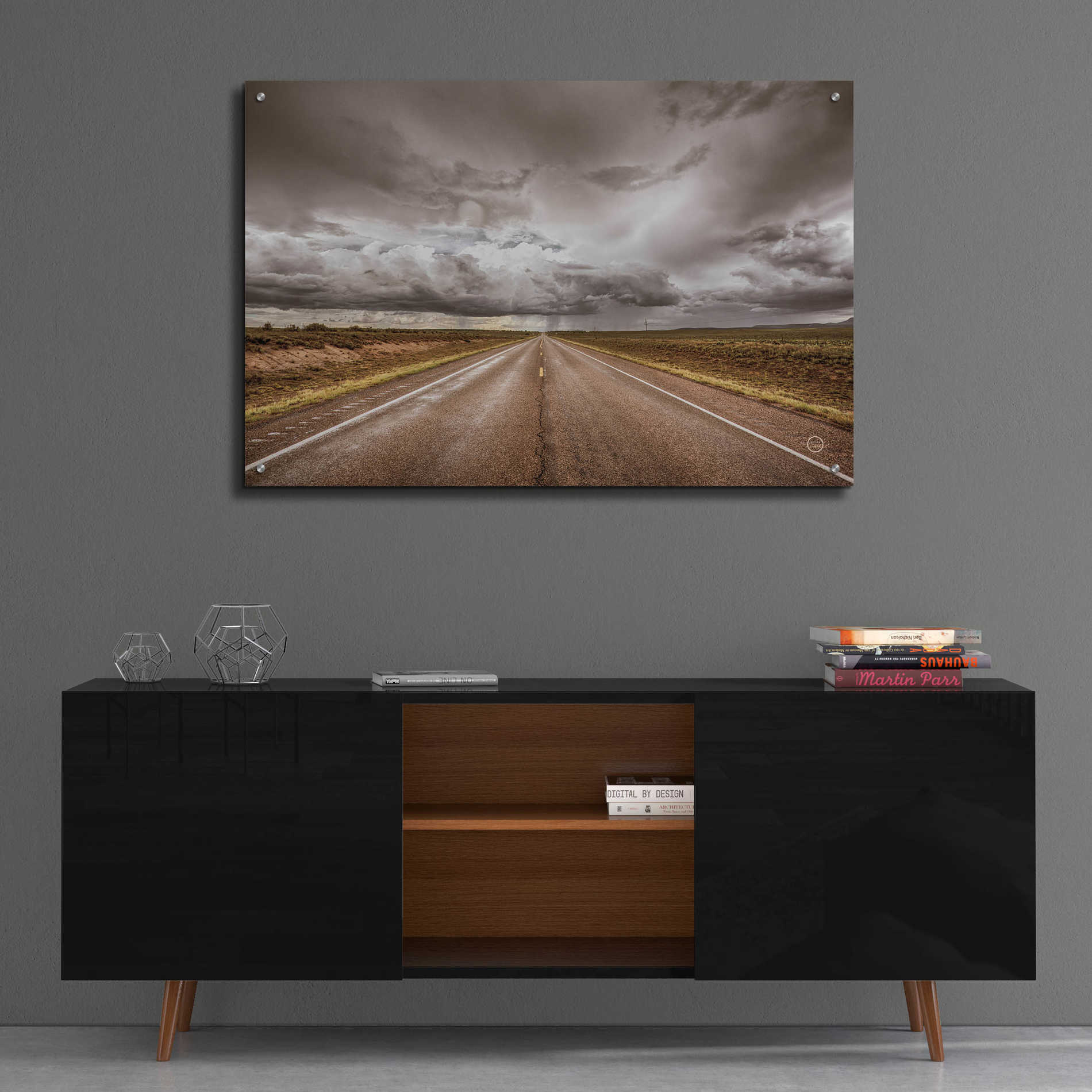 Epic Art 'Into The Storm' by Nathan Larson, Acrylic Glass Wall Art,36x24