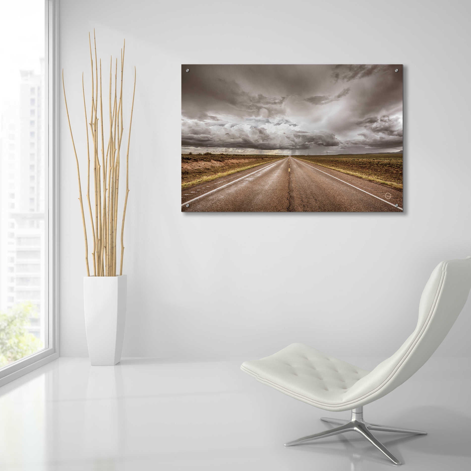 Epic Art 'Into The Storm' by Nathan Larson, Acrylic Glass Wall Art,36x24