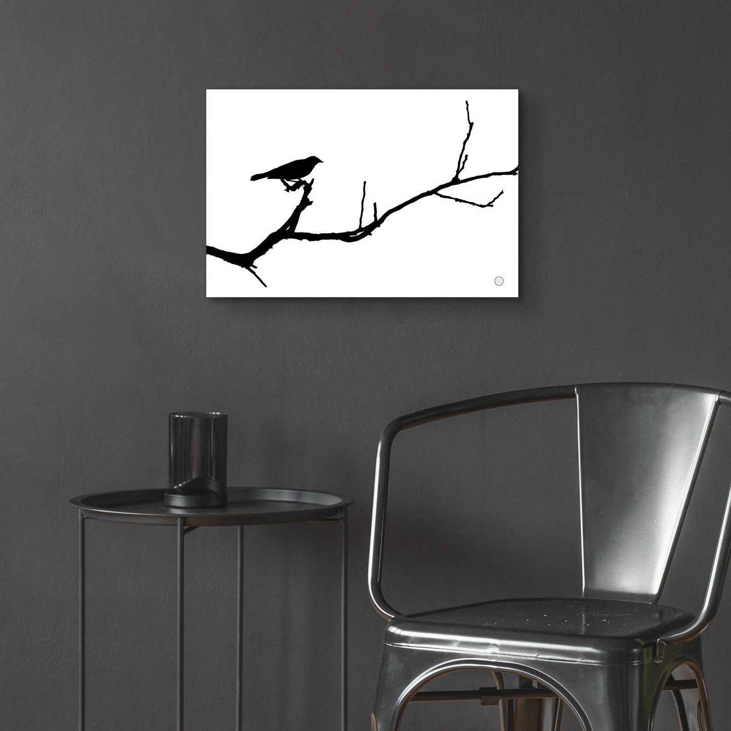 Epic Art 'Bird Silhouette' by Nathan Larson, Acrylic Glass Wall Art,24x16