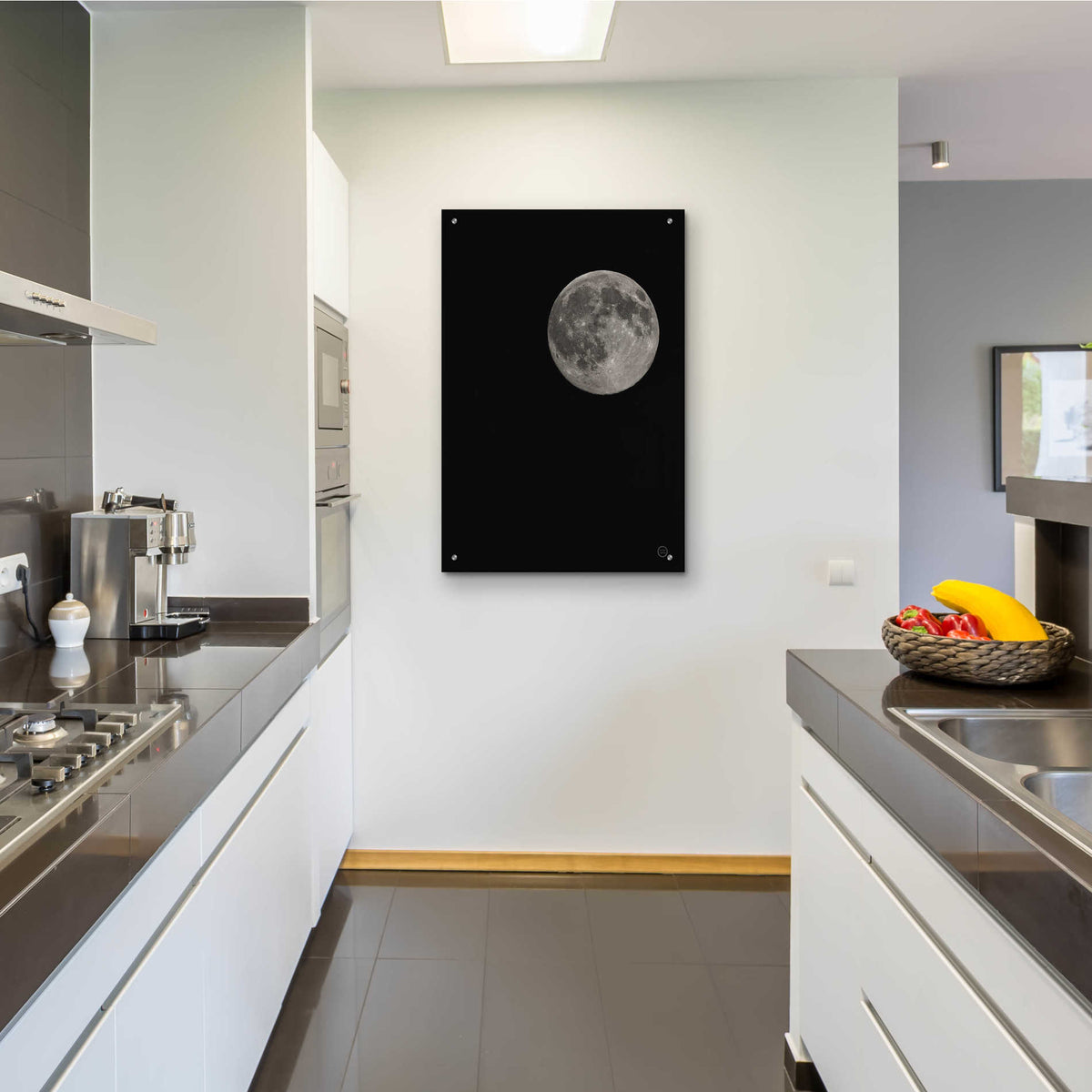 Epic Art 'Moon Detail I' by Nathan Larson, Acrylic Glass Wall Art,24x36