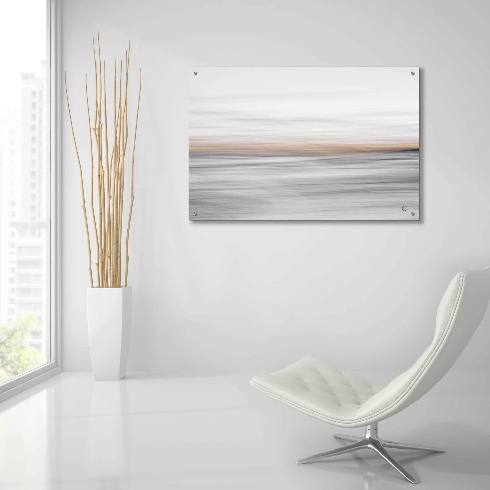 Epic Art 'Waves Move Me II' by Nathan Larson, Acrylic Glass Wall Art,36x24