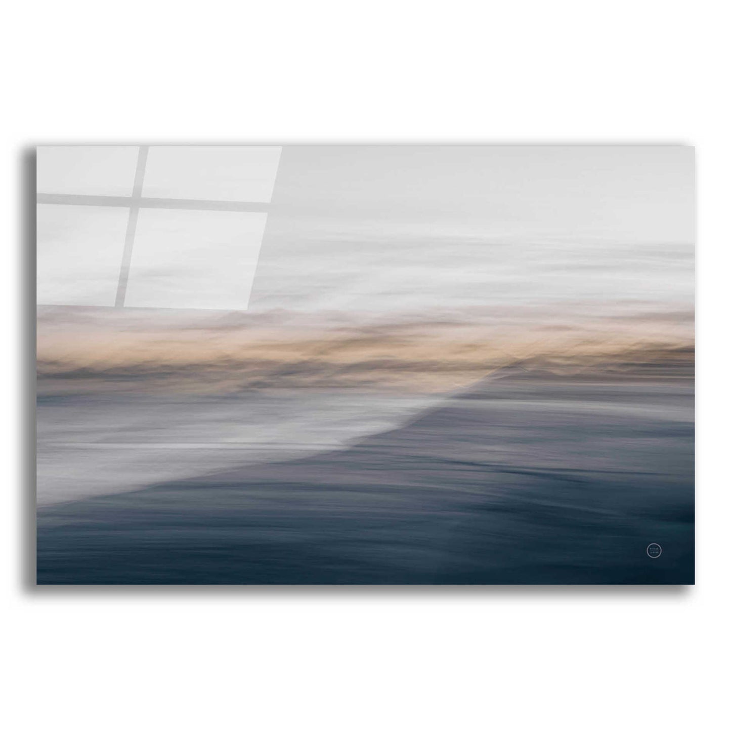 Epic Art 'Waves Move Me III' by Nathan Larson, Acrylic Glass Wall Art,18x12x1.1x0,26x18x1.1x0,40x26x1.74x0,60x40x1.74x0