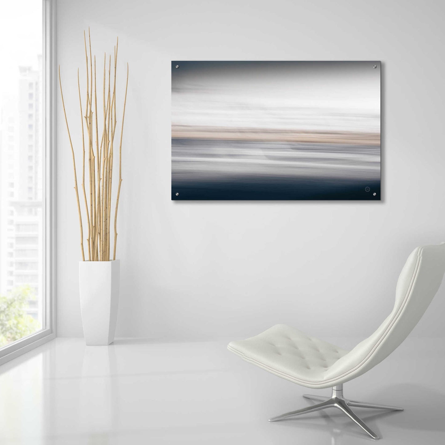 Epic Art 'Waves Move Me IV' by Nathan Larson, Acrylic Glass Wall Art,36x24