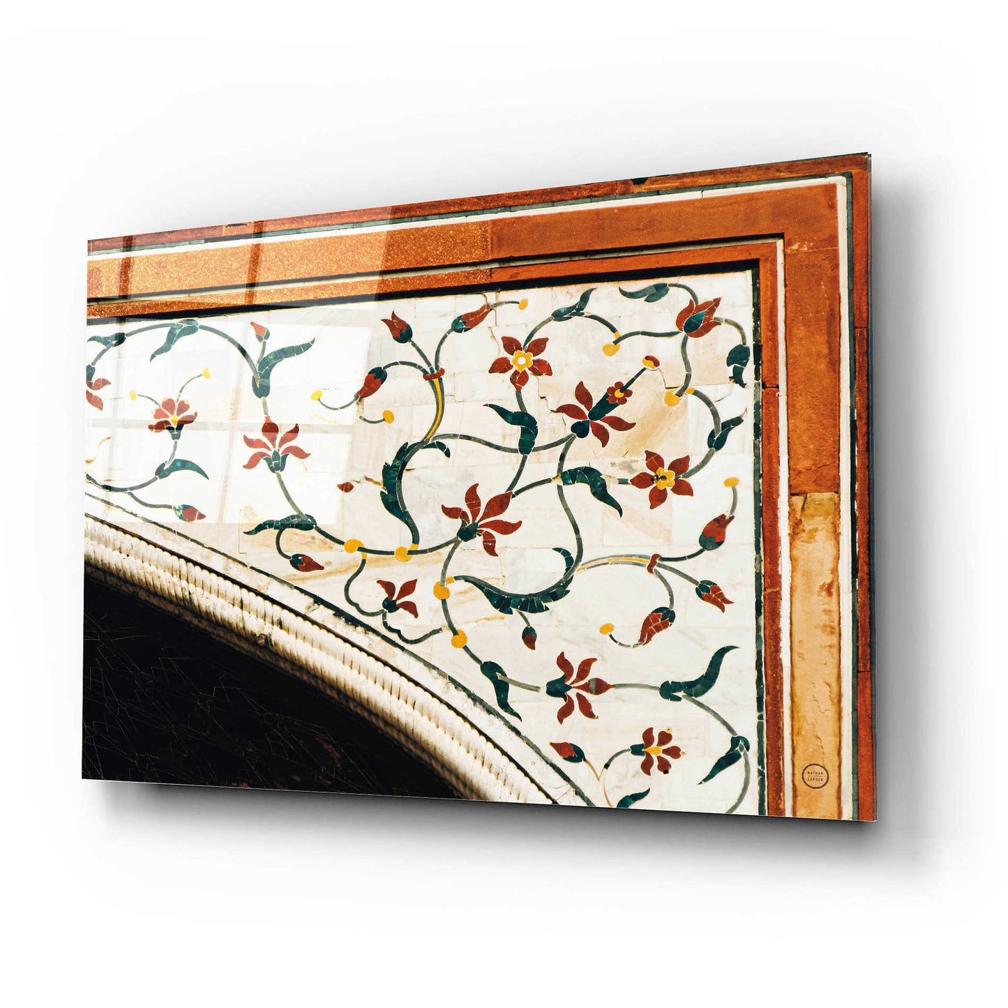 Epic Art 'Mosaic I' by Nathan Larson, Acrylic Glass Wall Art,24x16