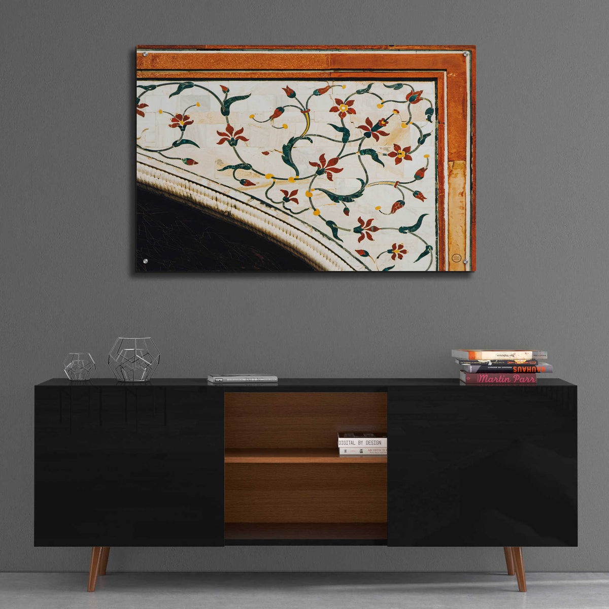 Epic Art 'Mosaic I' by Nathan Larson, Acrylic Glass Wall Art,36x24