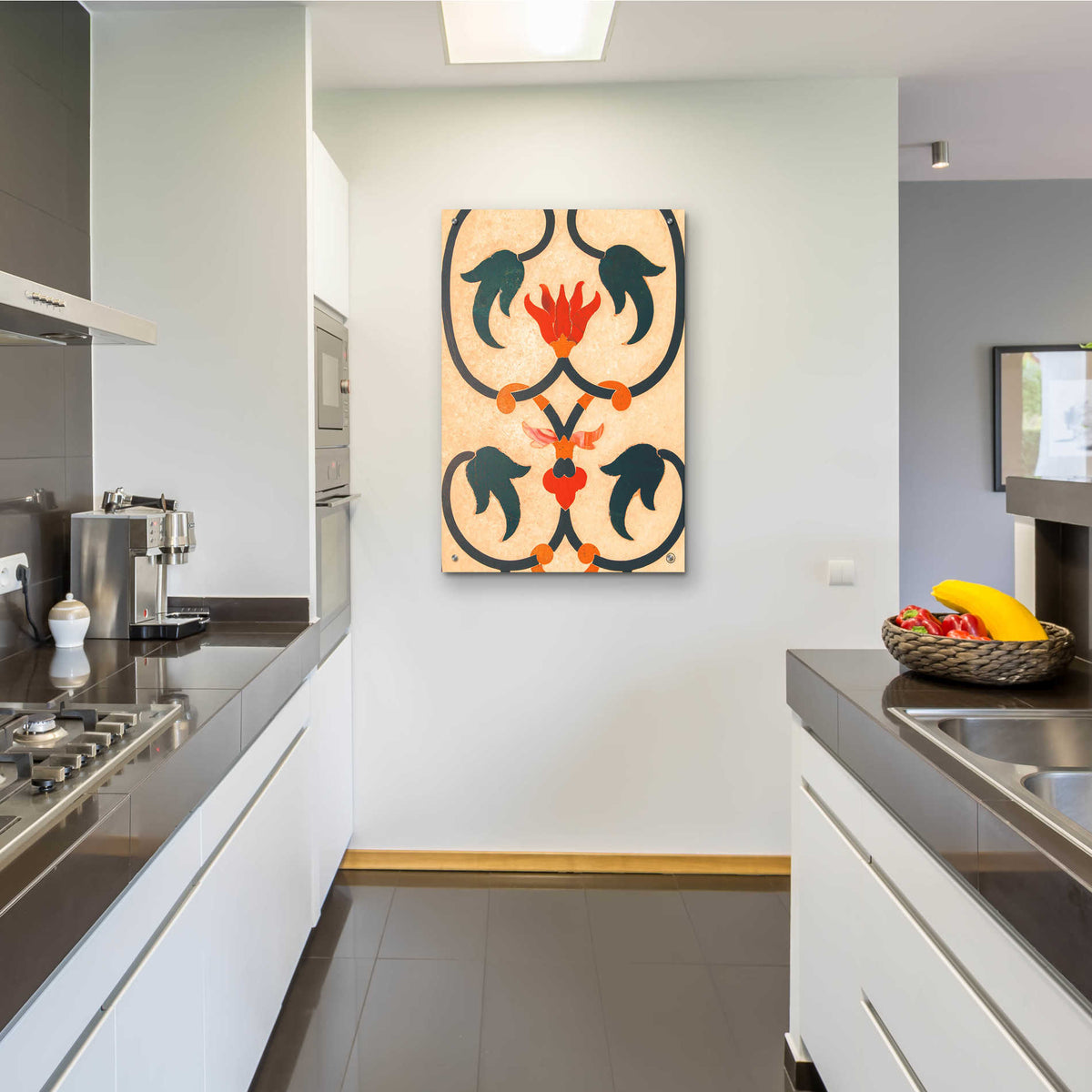 Epic Art 'Mosaic II' by Nathan Larson, Acrylic Glass Wall Art,24x36