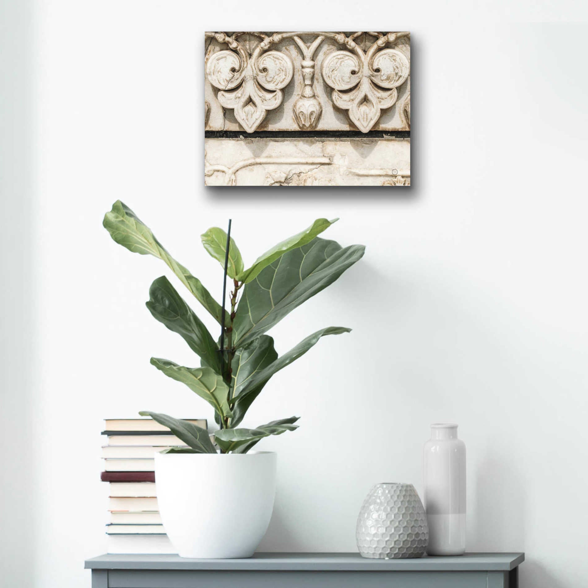 Epic Art 'Sculptural Detail' by Nathan Larson, Acrylic Glass Wall Art,16x12