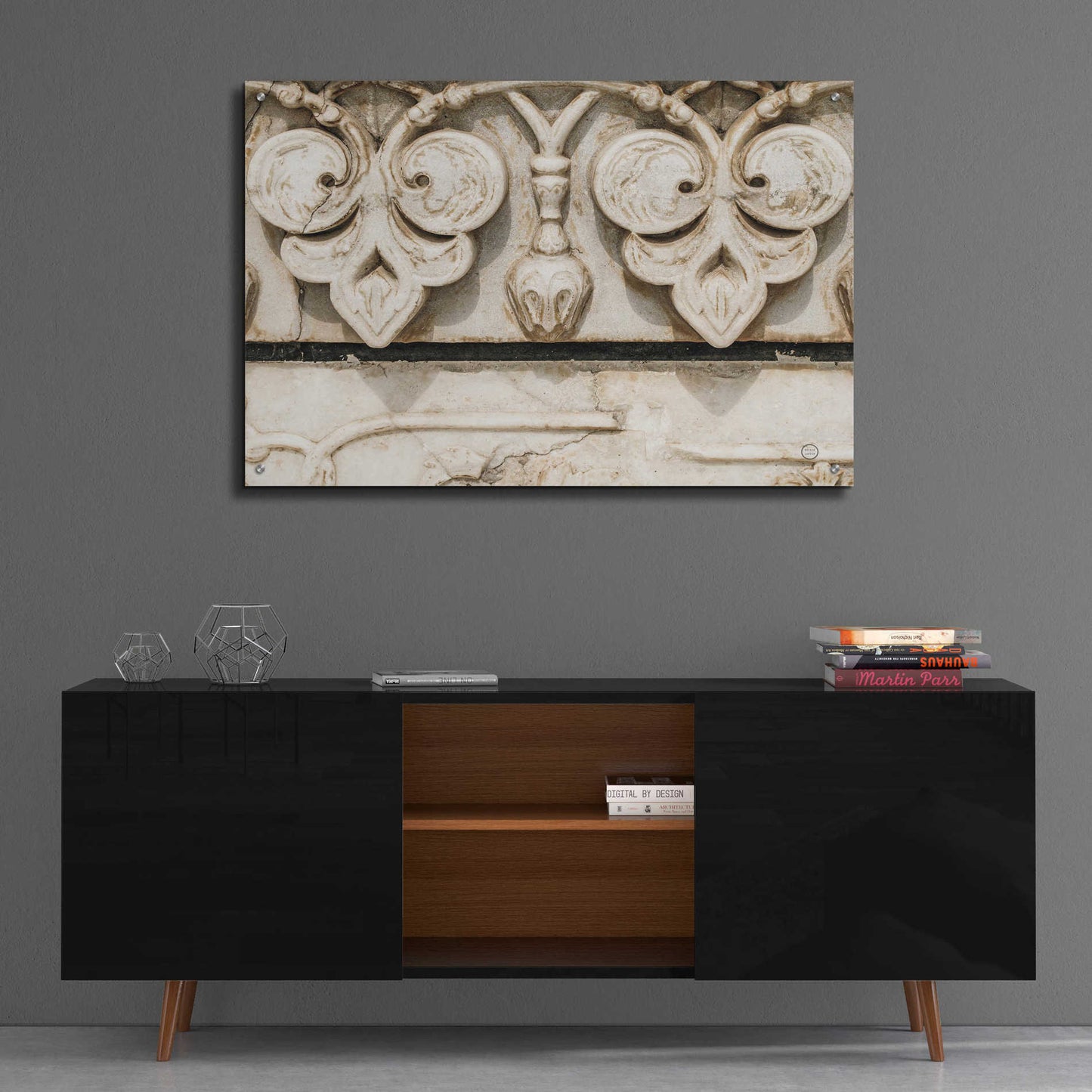 Epic Art 'Sculptural Detail' by Nathan Larson, Acrylic Glass Wall Art,36x24