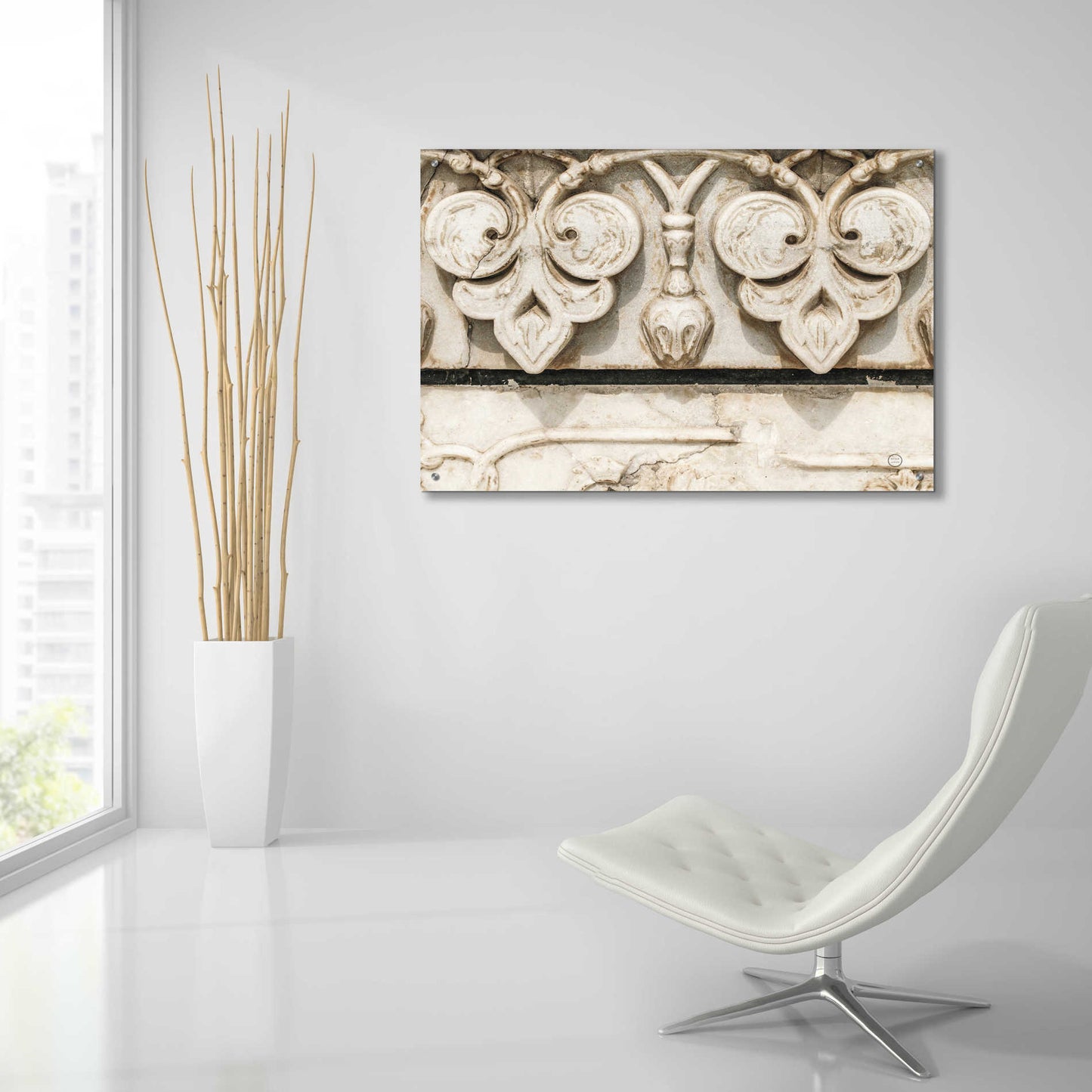 Epic Art 'Sculptural Detail' by Nathan Larson, Acrylic Glass Wall Art,36x24