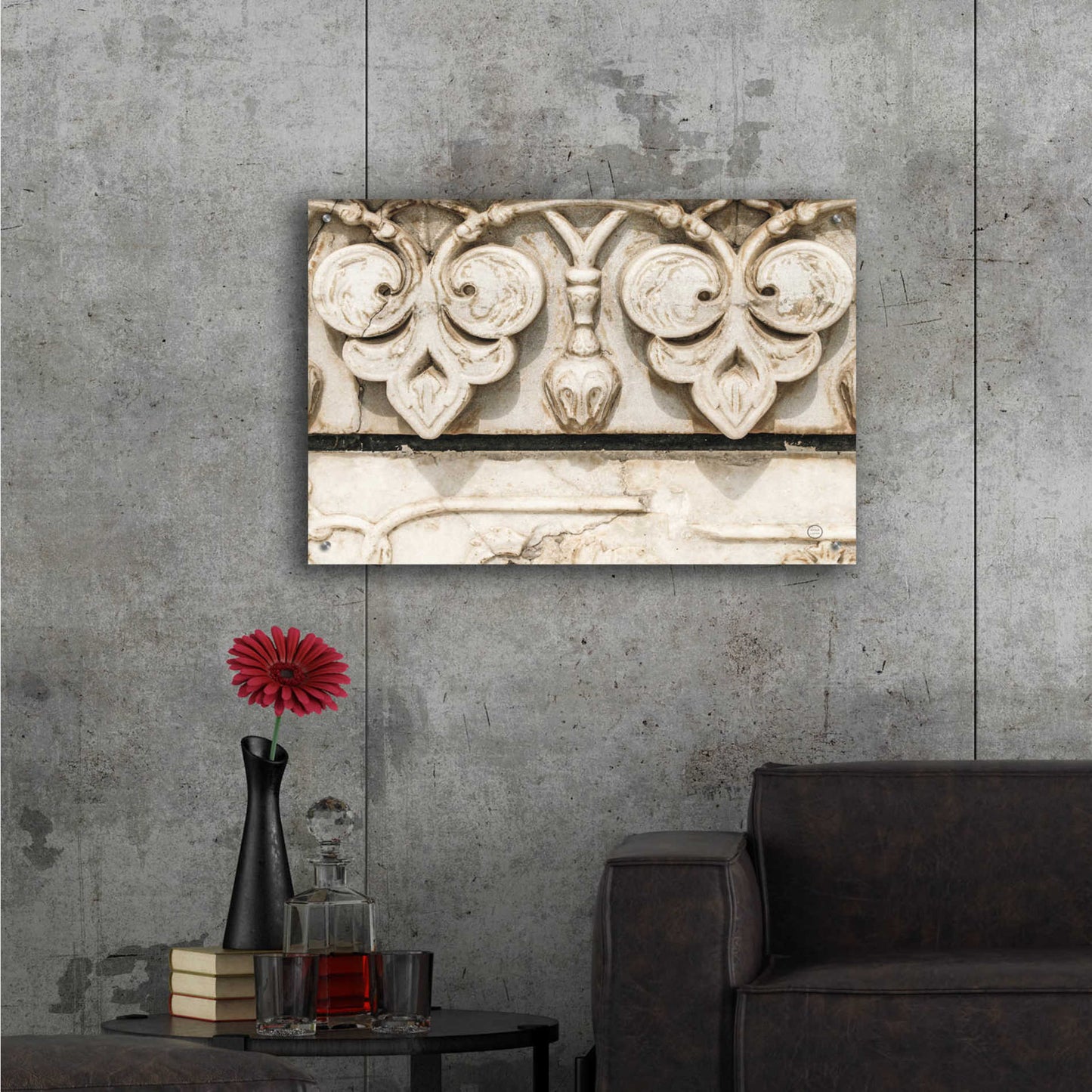 Epic Art 'Sculptural Detail' by Nathan Larson, Acrylic Glass Wall Art,36x24