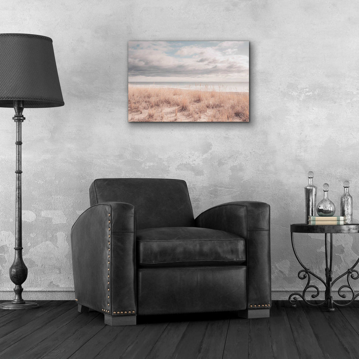 Epic Art 'Soft Oceans' by Nathan Larson, Acrylic Glass Wall Art,24x16
