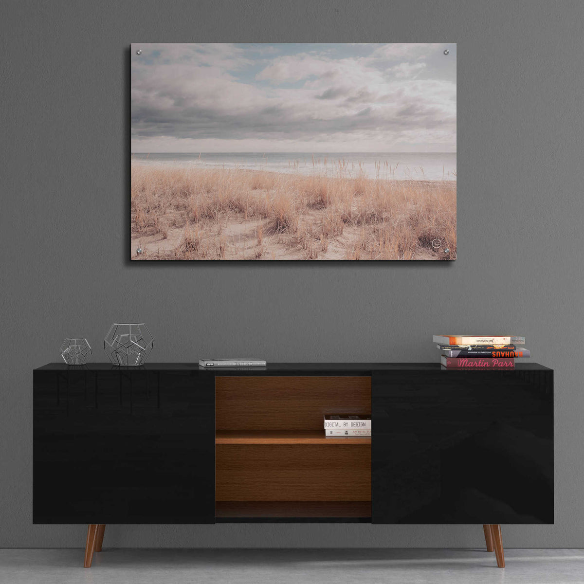 Epic Art 'Soft Oceans' by Nathan Larson, Acrylic Glass Wall Art,36x24