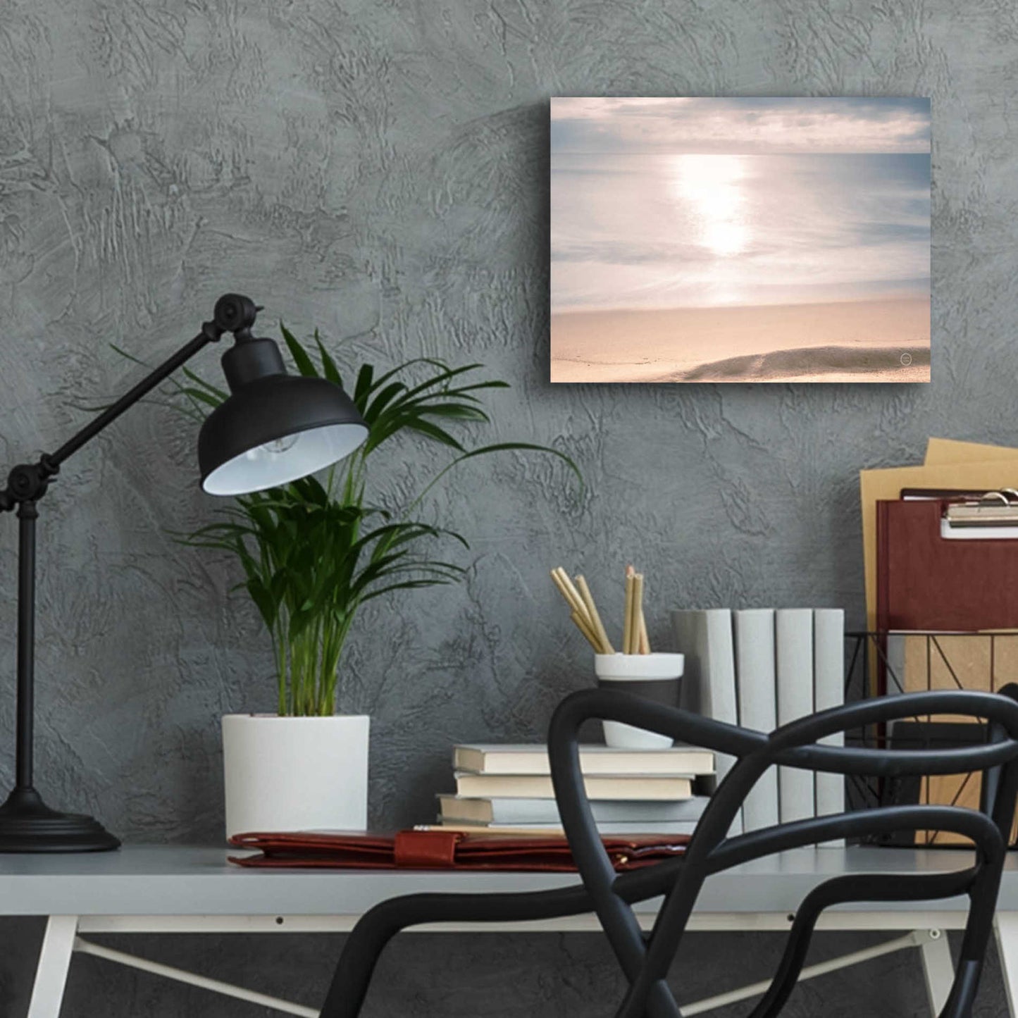 Epic Art 'Smooth Waters' by Nathan Larson, Acrylic Glass Wall Art,16x12
