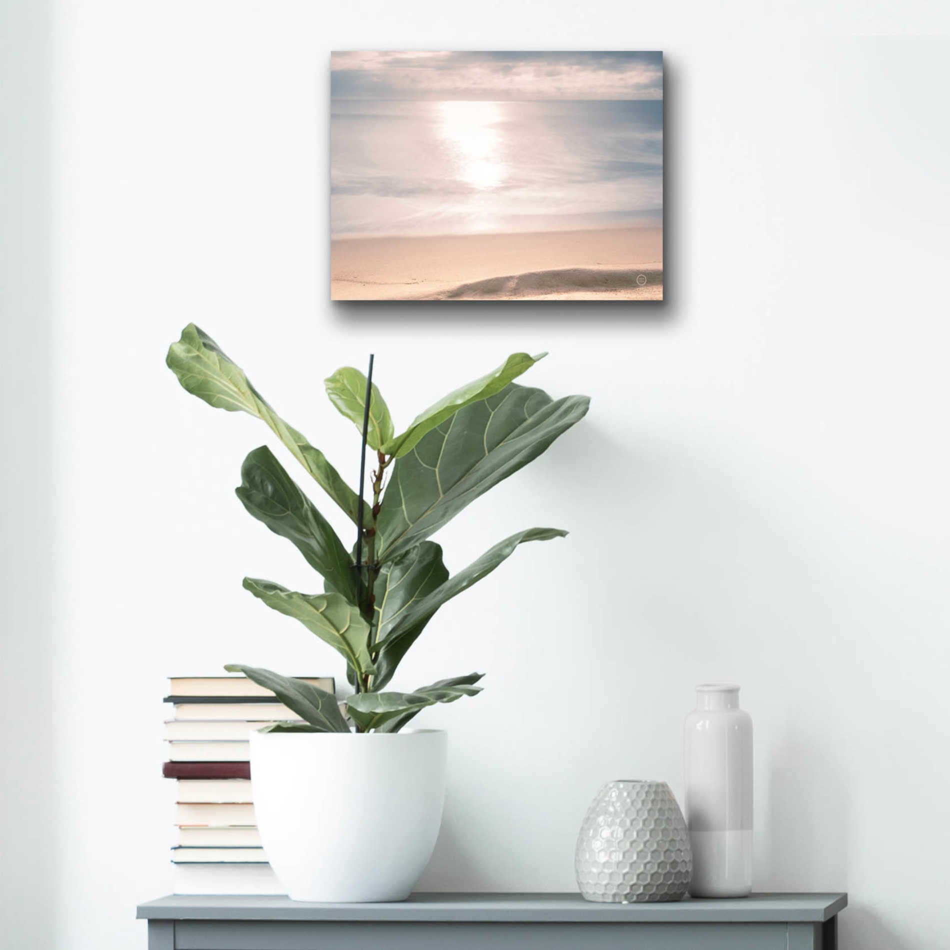 Epic Art 'Smooth Waters' by Nathan Larson, Acrylic Glass Wall Art,16x12