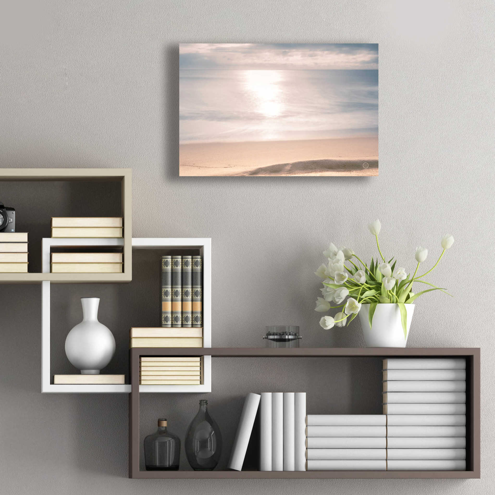 Epic Art 'Smooth Waters' by Nathan Larson, Acrylic Glass Wall Art,24x16