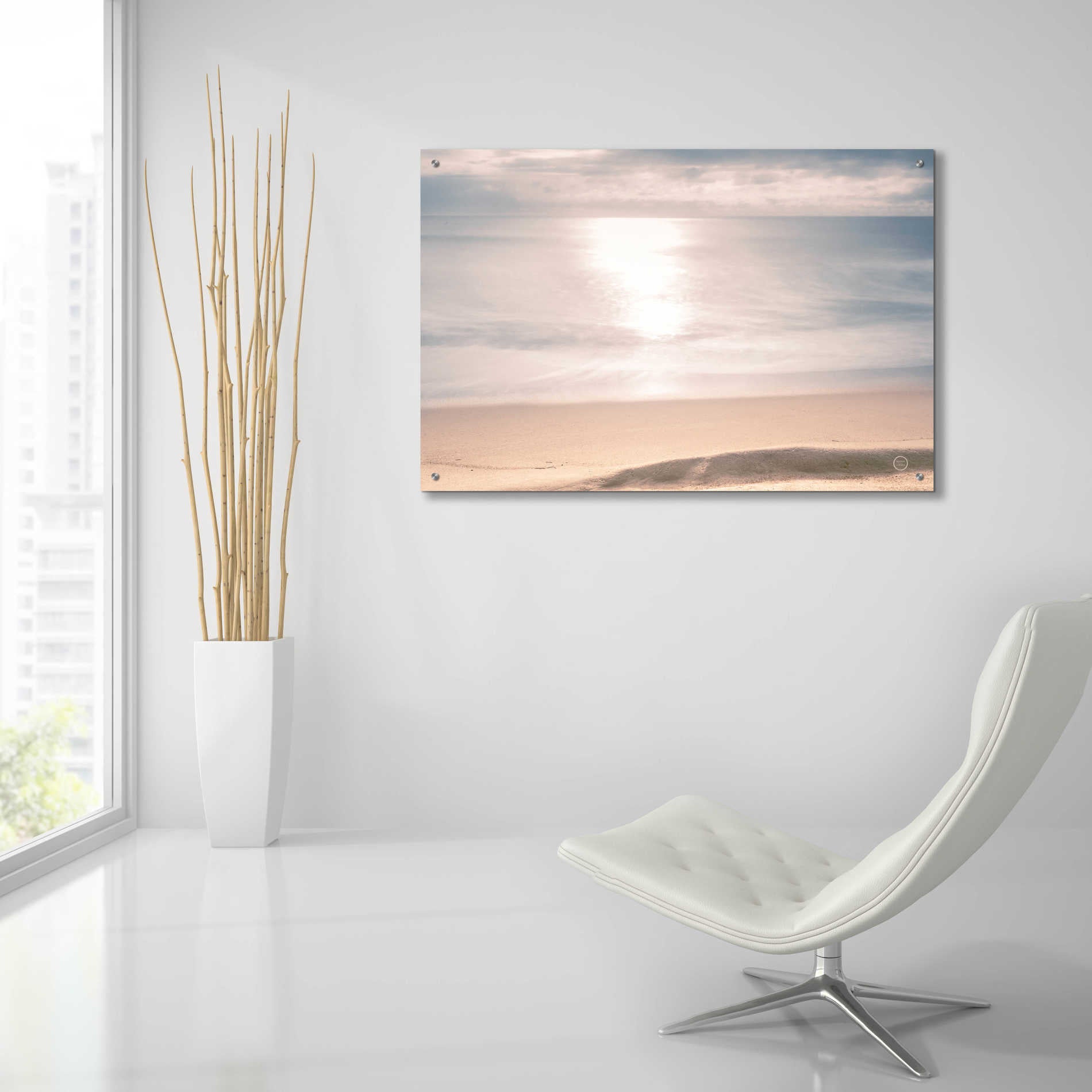 Epic Art 'Smooth Waters' by Nathan Larson, Acrylic Glass Wall Art,36x24